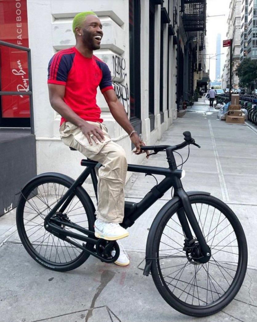 Frank Ocean really is “Biking”