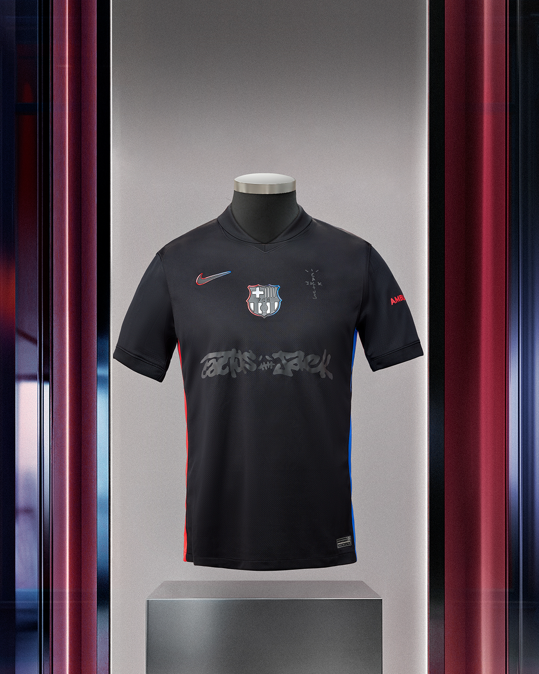 FC Barcelona and Spotify are doubling down with another Travis Scott Cactus Jack jersey
