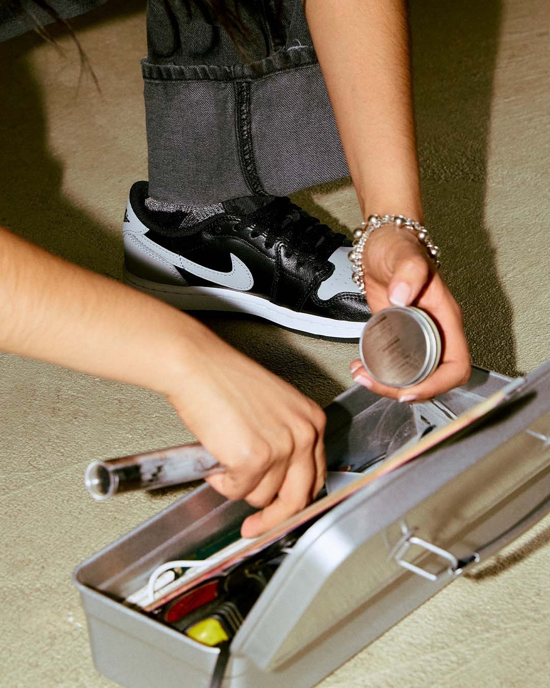 An iconic sneaker in a new font: meet the Air Jordan 1 Low OG ‘Shadow’