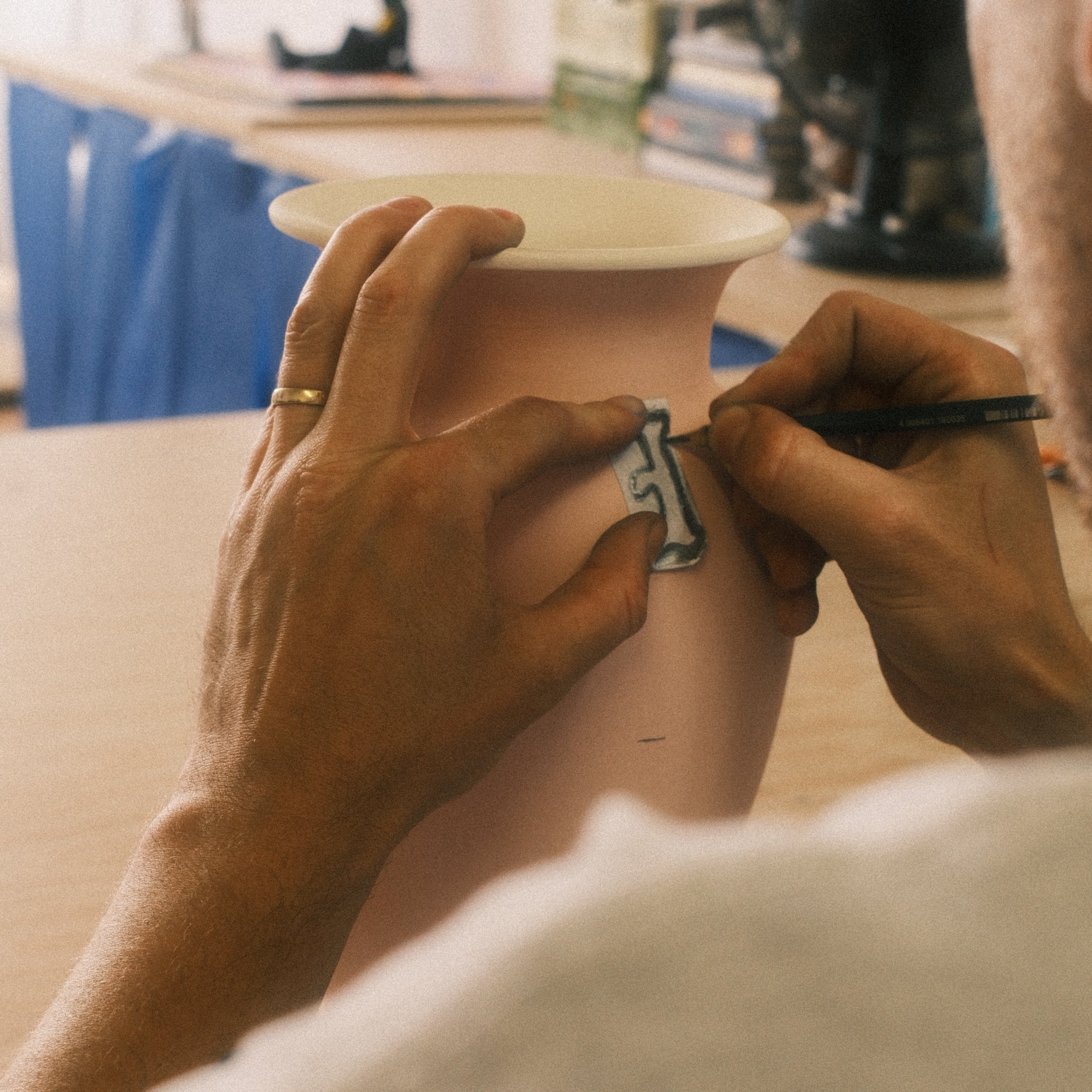 Step by step: The process behind Nick Dynan’s ceramic vases