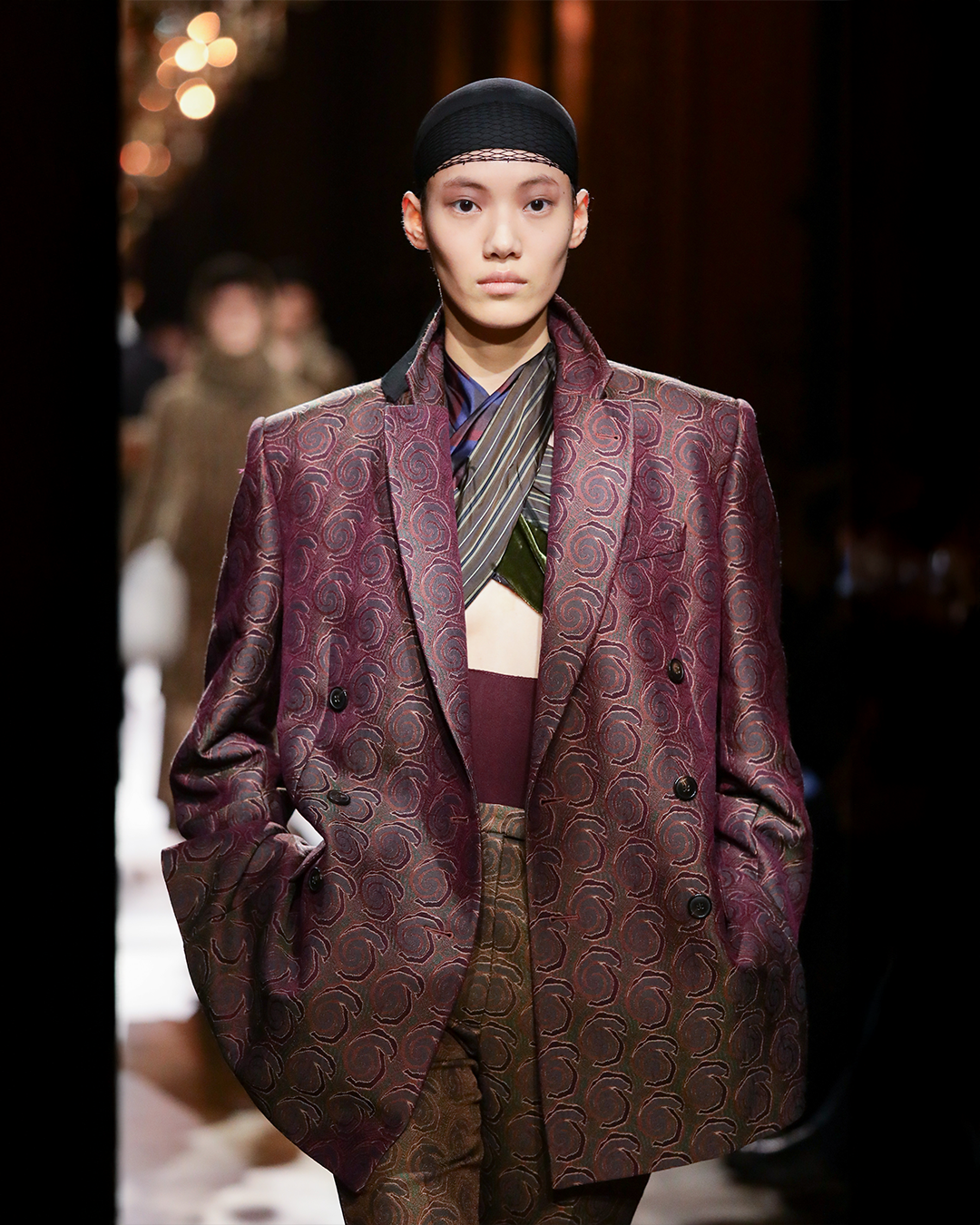 Julian Klausner didn’t disappoint for his Dries Van Noten FW25 debut