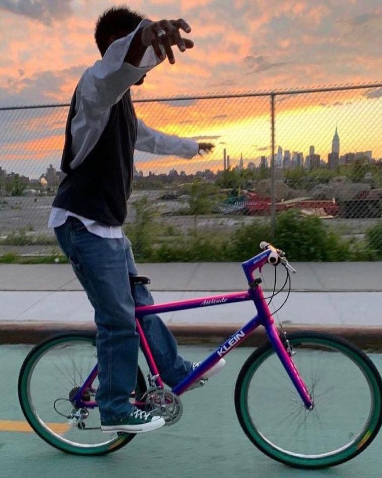 Frank Ocean really is “Biking”