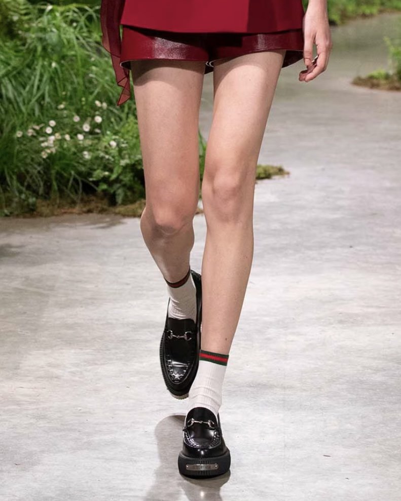 Sabato De Sarno served up more of the same for Gucci Cruise 2025