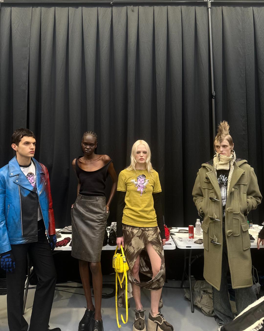 JordanLuca just got hitched at their FW25 show and their wedding had a punk theme