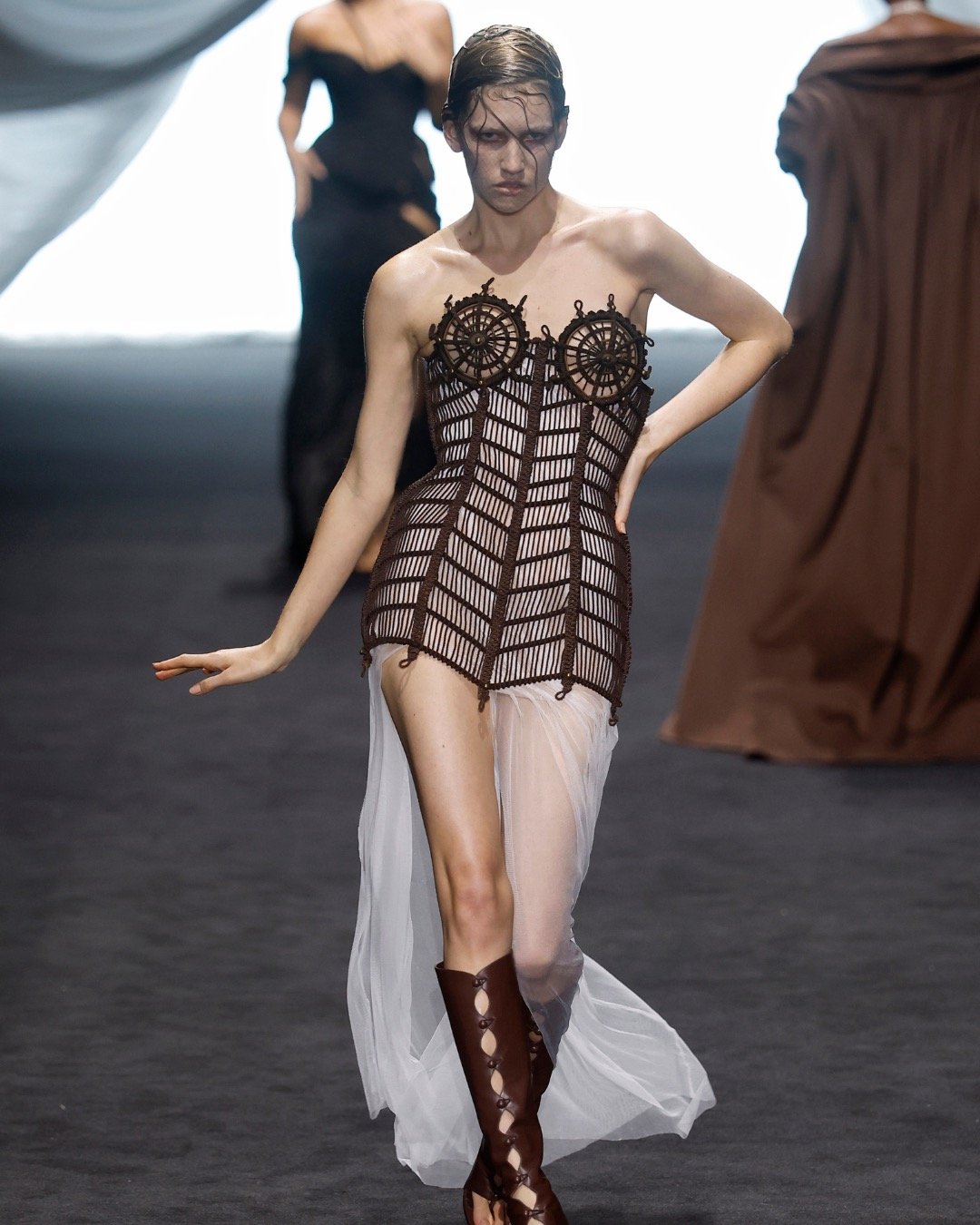 Ludovic de Saint Sernin for Jean Paul Gaultier Haute Couture hit different