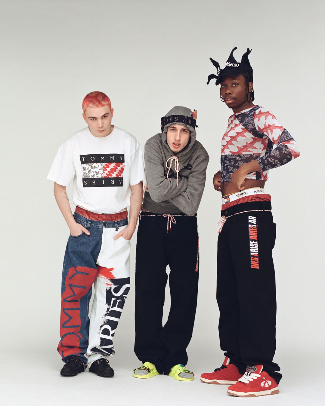 TOMMY HILFIGER X ARIES' COLLABORATION IS A NOSTALGIC ODE TO THE 90S