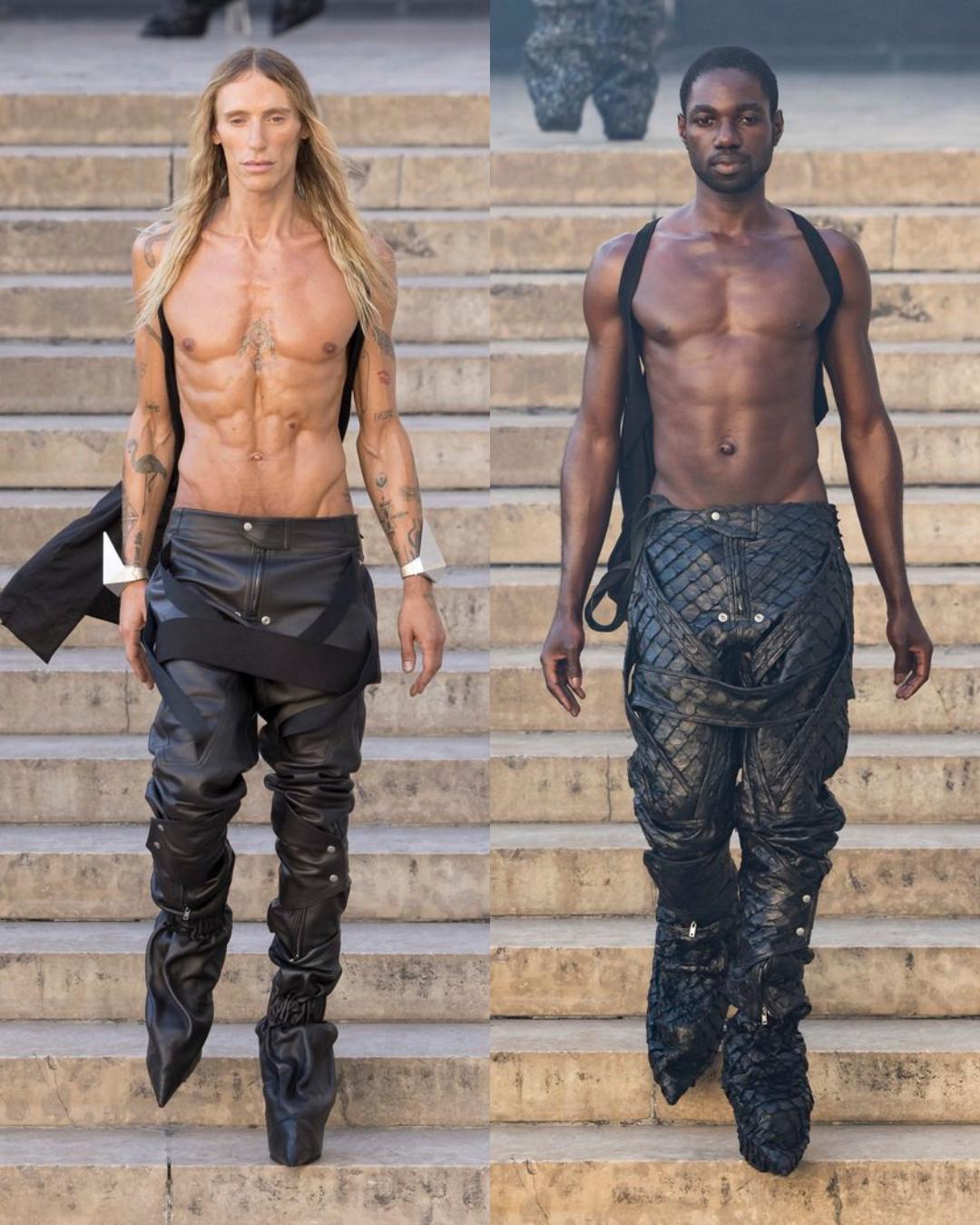 Rick Owens went for a swim in the temple of love for SS26