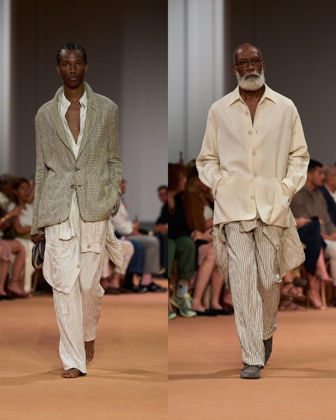 Zegna had its SS26 show in Dubai and it was effortless