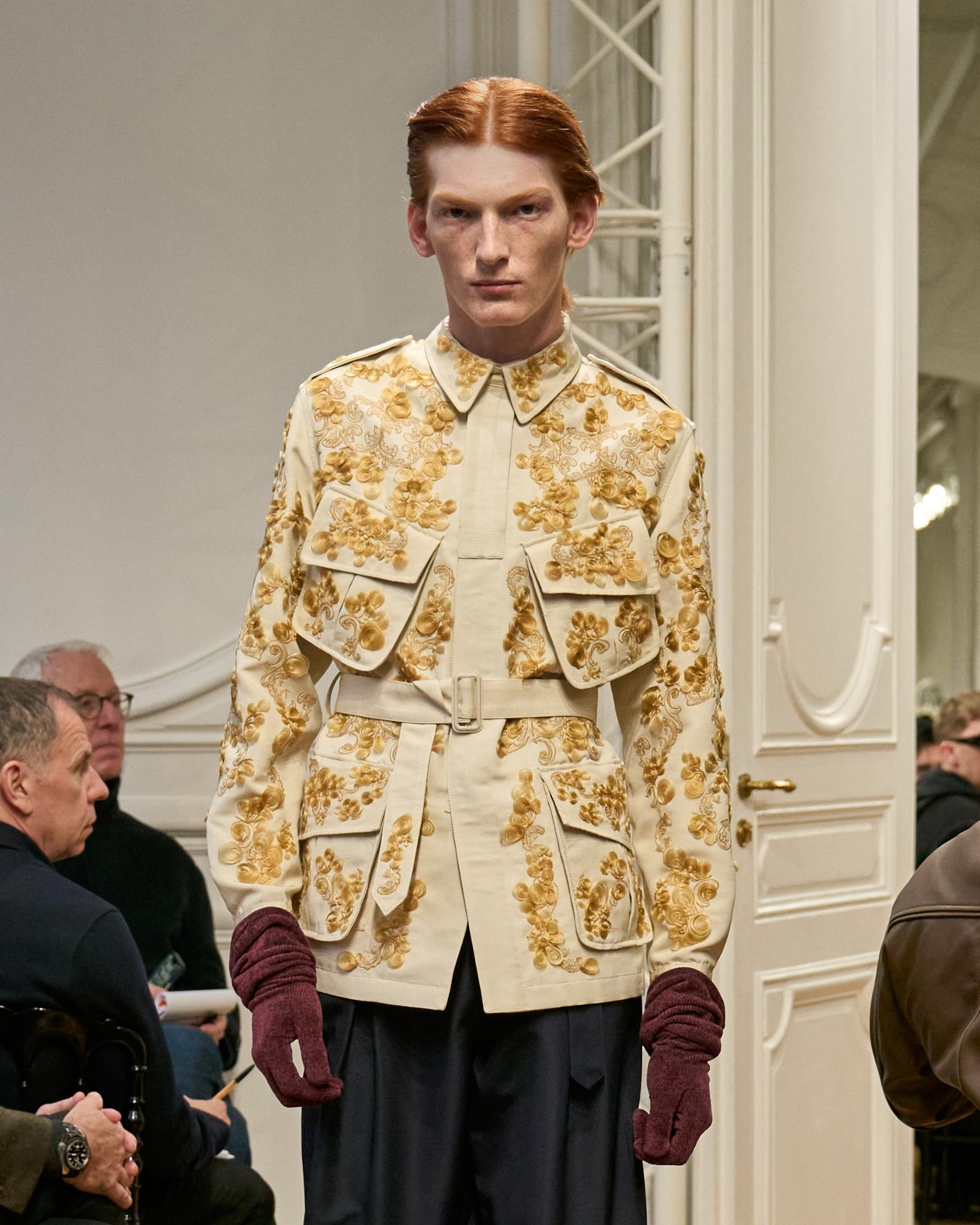 The Givenchy gentleman stepped up for Fall/Winter 2024