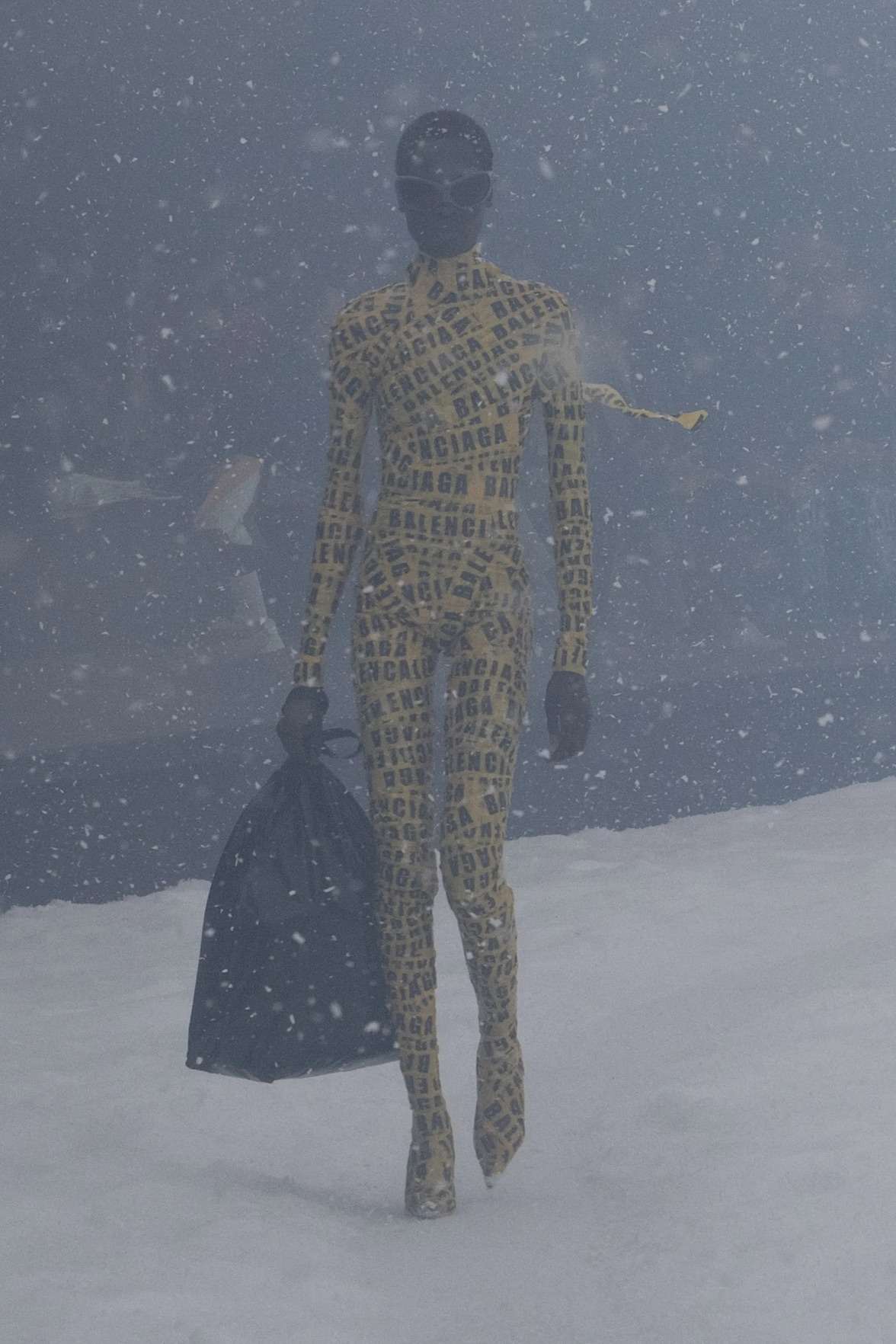 THE BALENCIAGA SHOW WAS MEANT TO BE AN UNCOMFORTABLE VIEWING EXPERIENCE