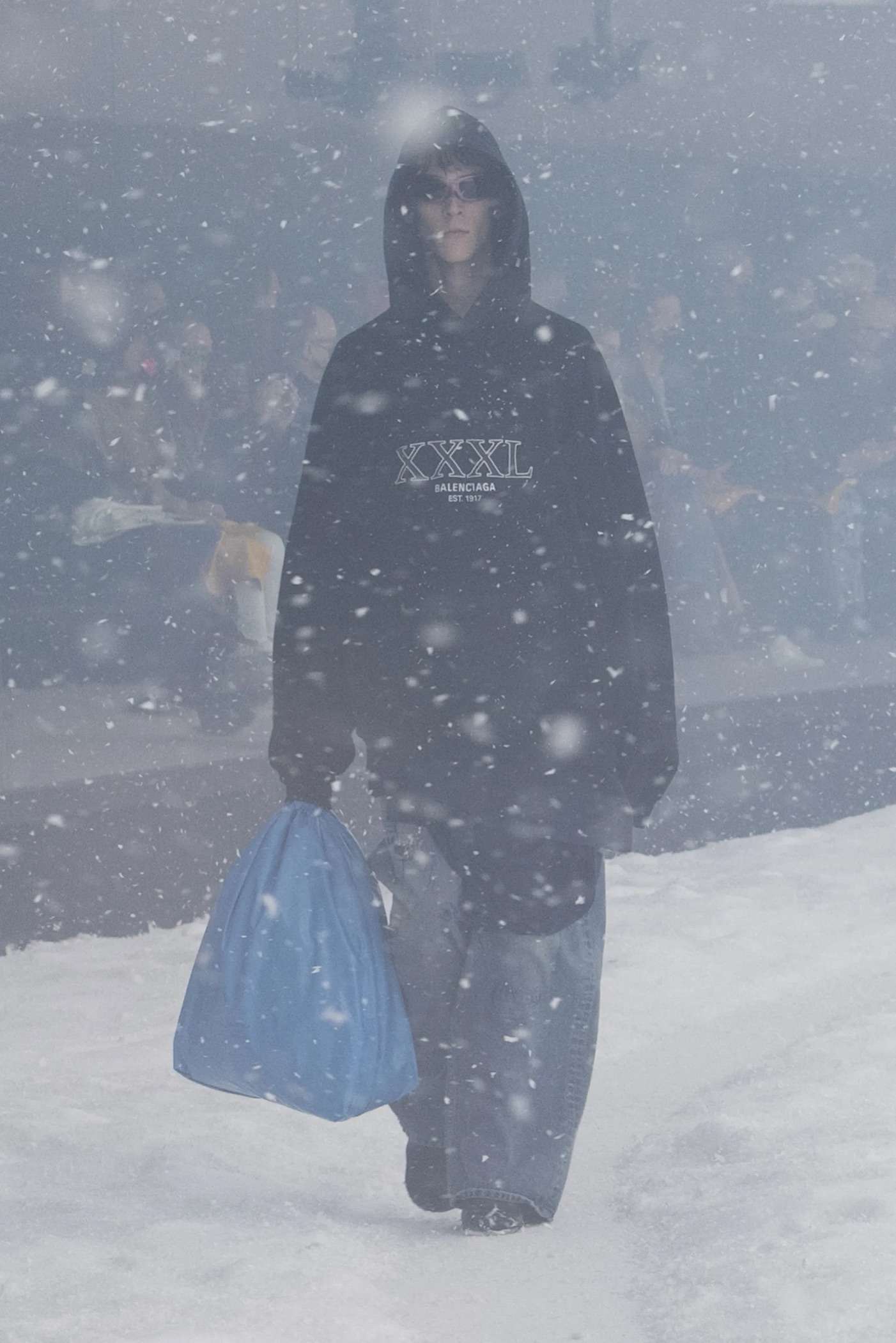 THE BALENCIAGA SHOW WAS MEANT TO BE AN UNCOMFORTABLE VIEWING EXPERIENCE