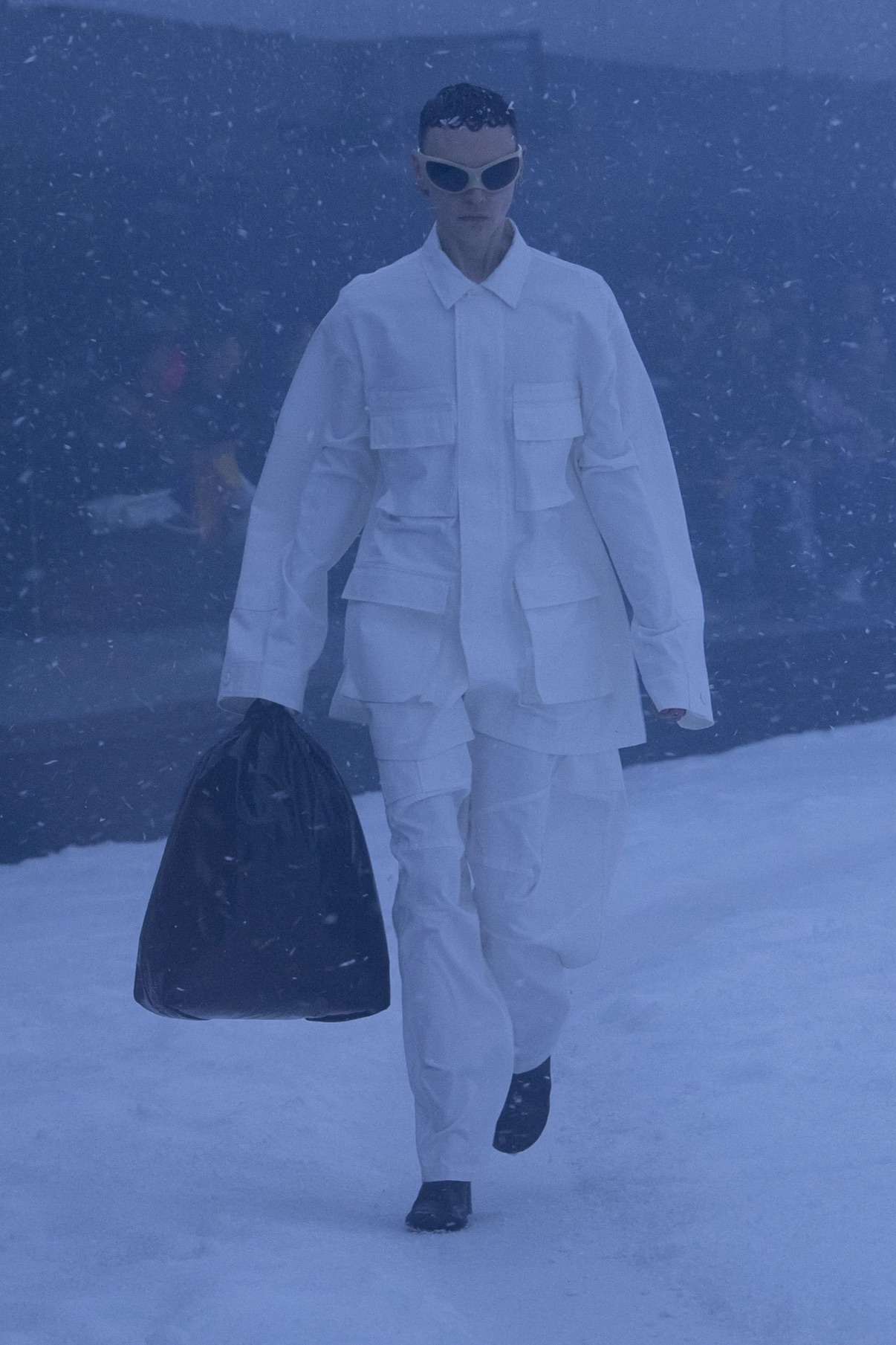 THE BALENCIAGA SHOW WAS MEANT TO BE AN UNCOMFORTABLE VIEWING EXPERIENCE