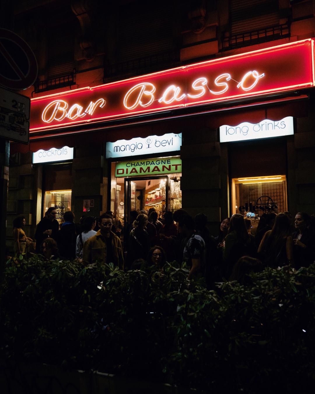 We took over Bar Basso in Milan with ellesse