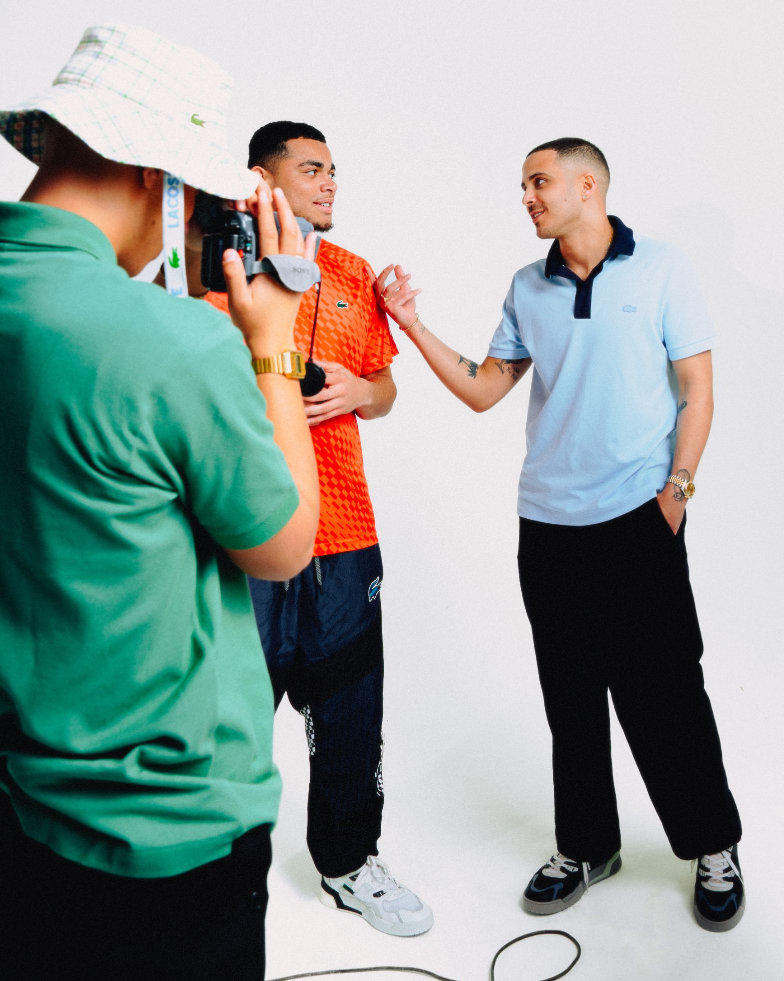 STYLING LACOSTE’S POLO WITH THE COMMUNITY