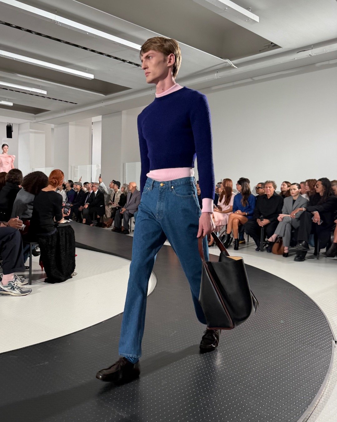 Minimalism is key at Simone Bellotti’s Jil Sander debut