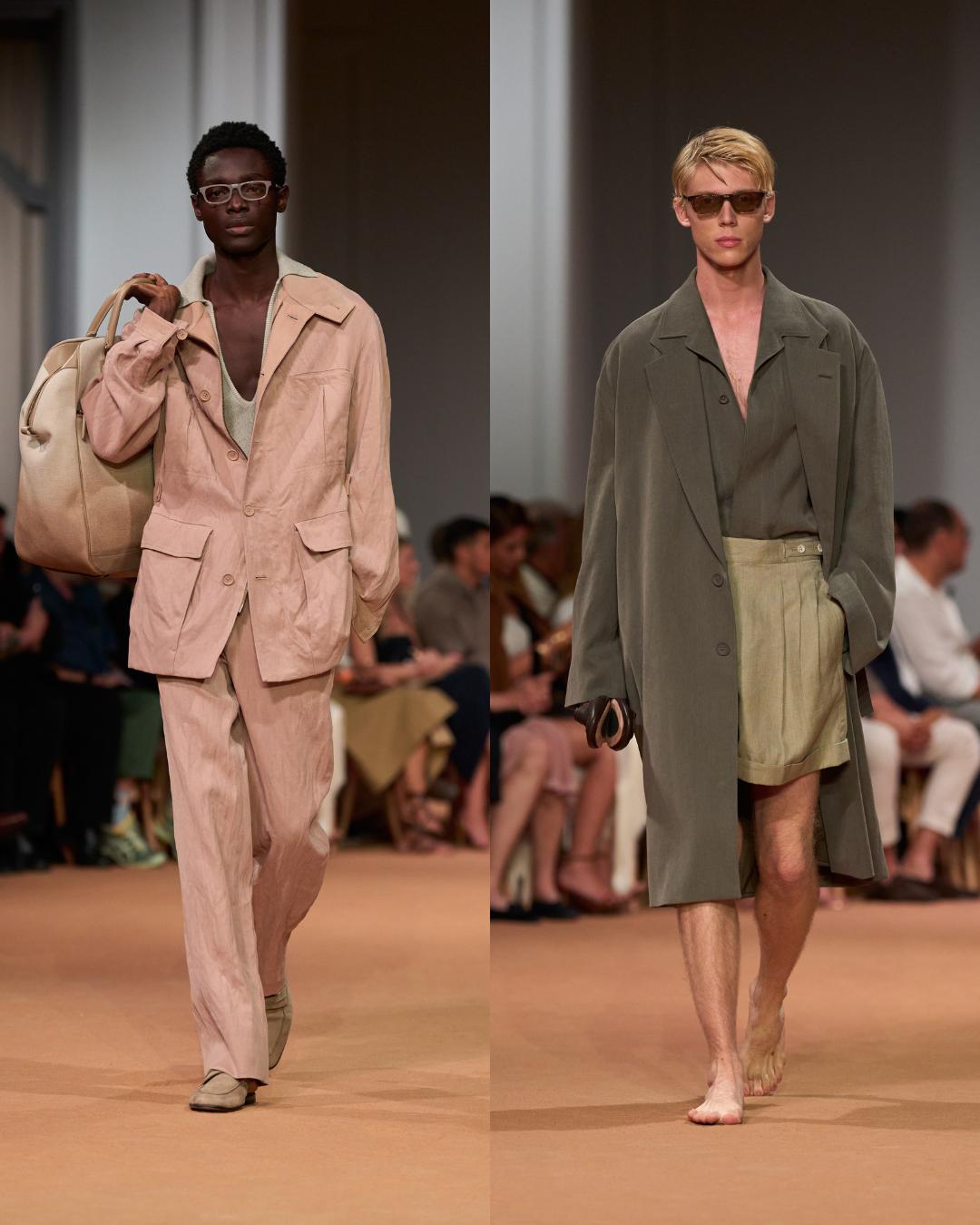 Zegna had its SS26 show in Dubai and it was effortless