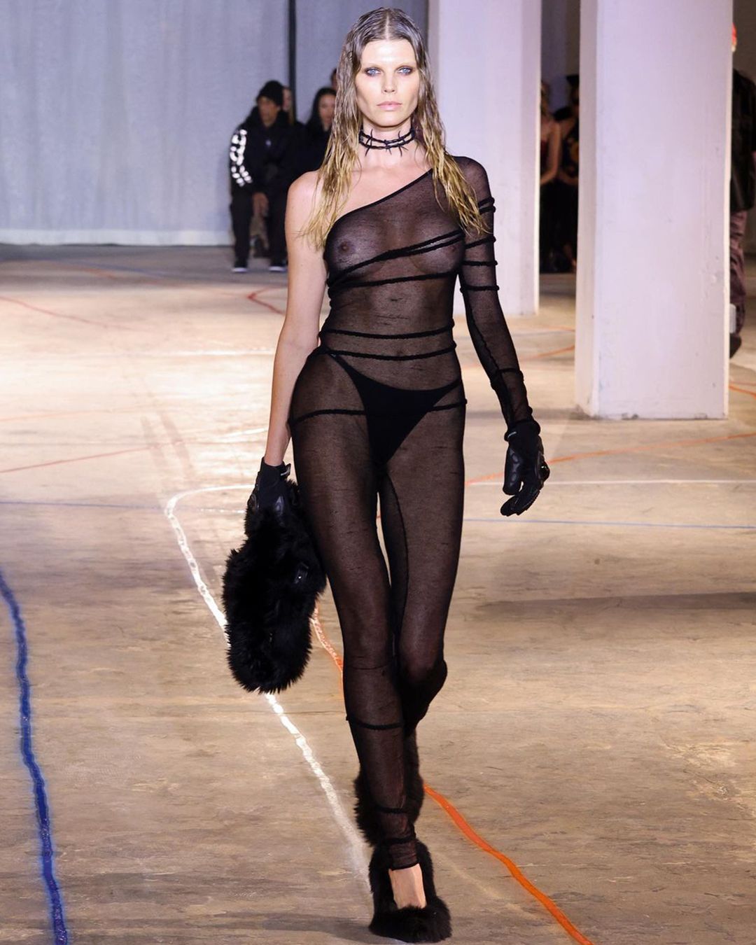 ANYTHING GOES FOR HERON PRESTON’S FW23 SHOW