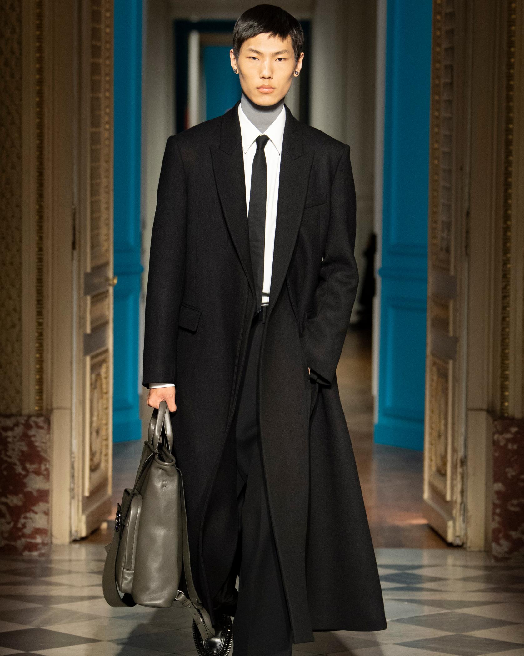 Valentino explored what it means to be a man for Fall/Winter 2024