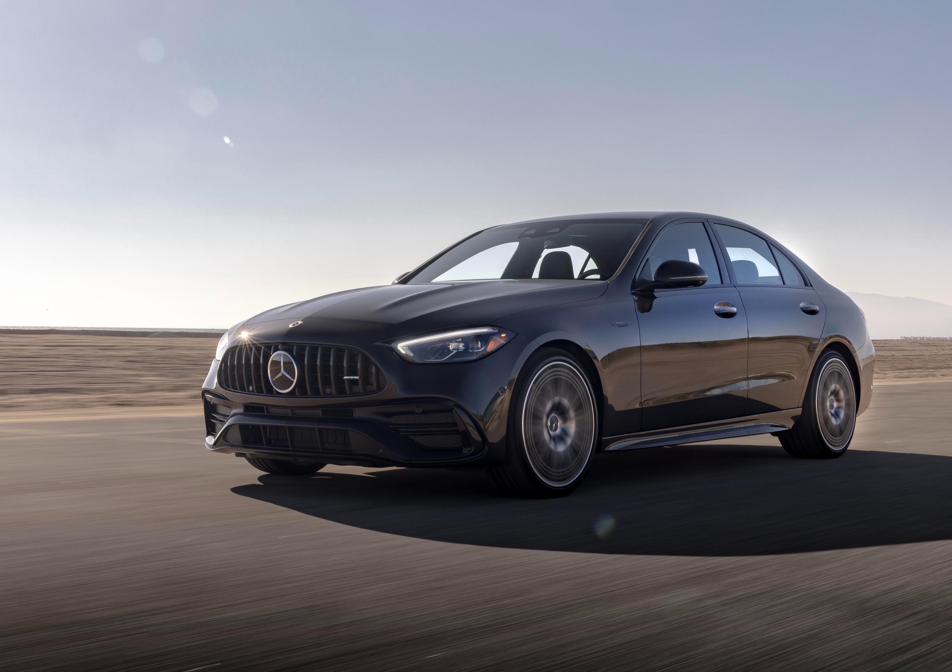 The Mercedes-AMG C 43 Sedan is the perfect balance of turbo and tech