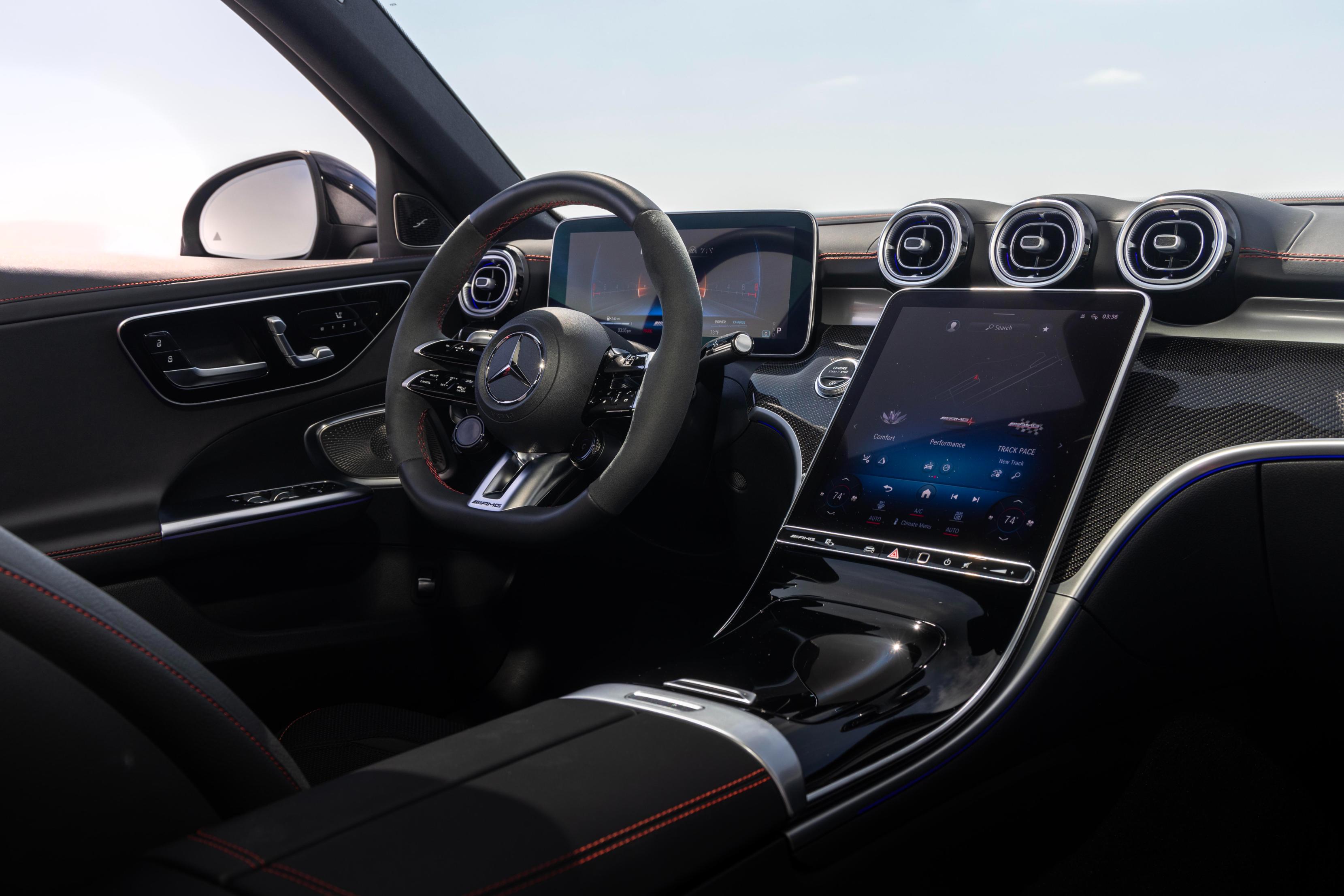 The Mercedes-AMG C 43 Sedan is the perfect balance of turbo and tech