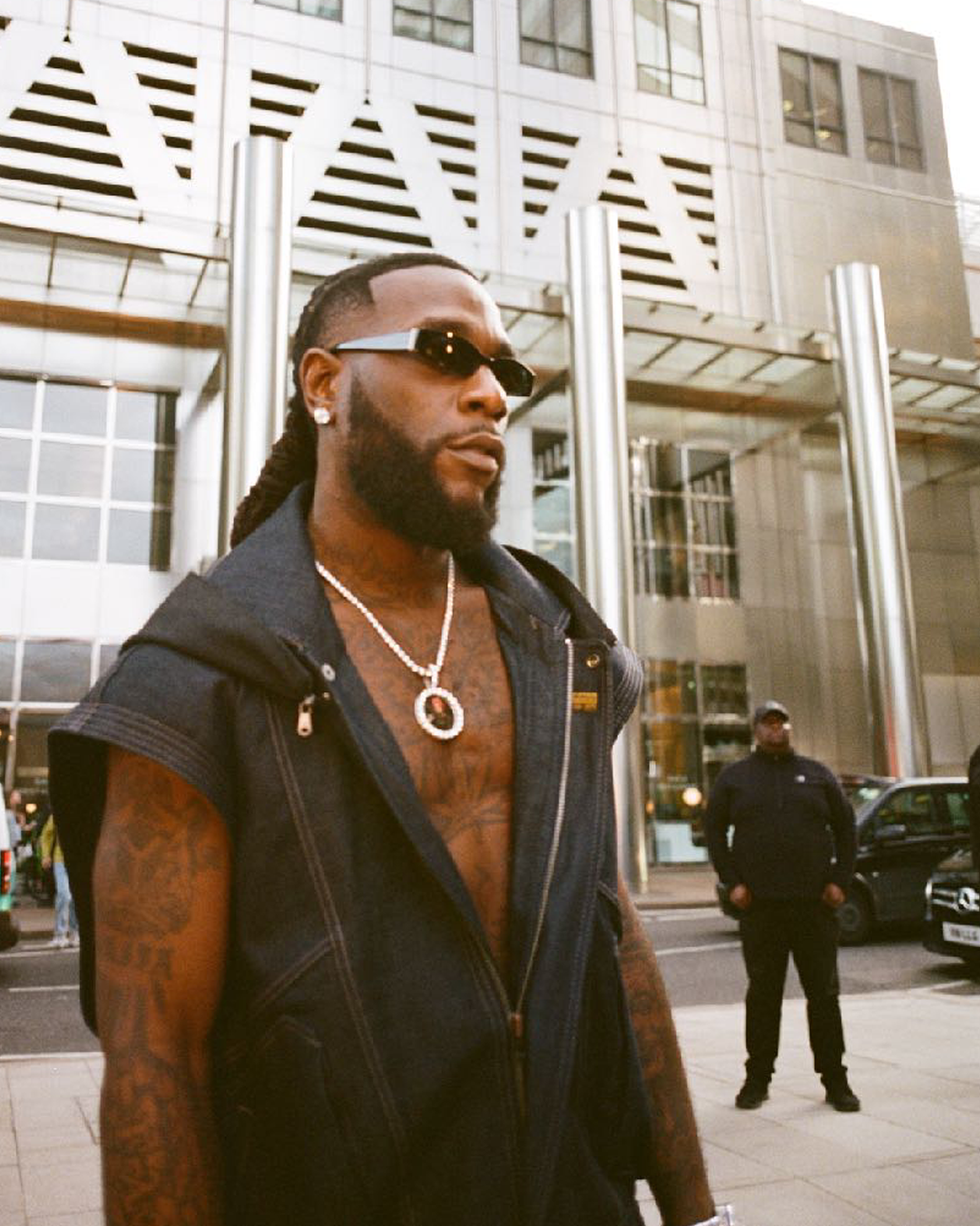 Burna Boy is the new face of G-STAR