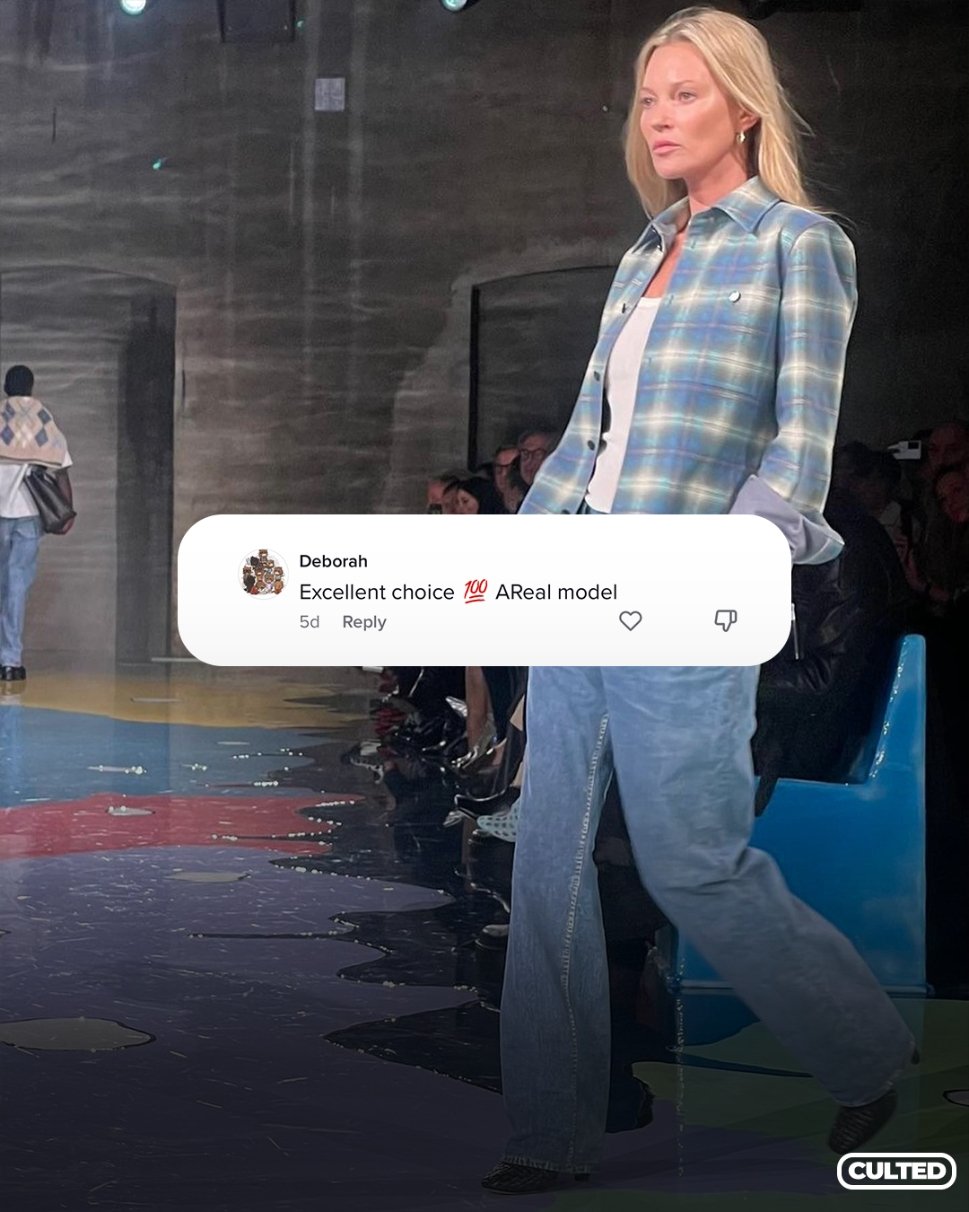 CULTED COMMUNITY TALKS: CELEBRITIES RUSH THE RUNWAY FT KATE MOSS