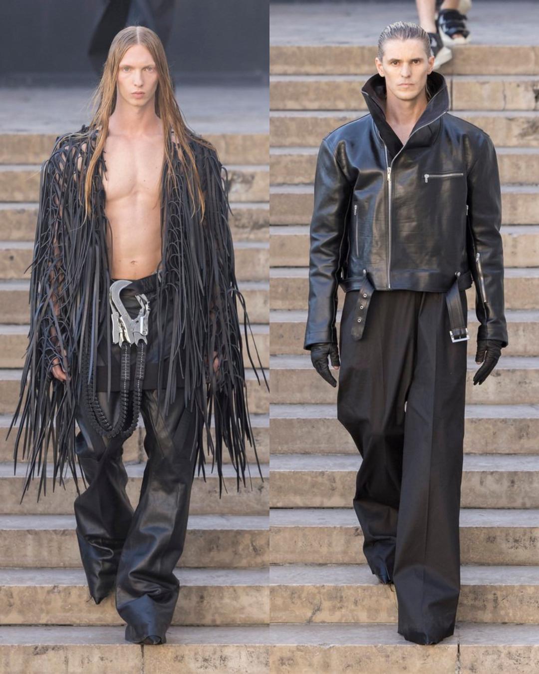 Rick Owens went for a swim in the temple of love for SS26