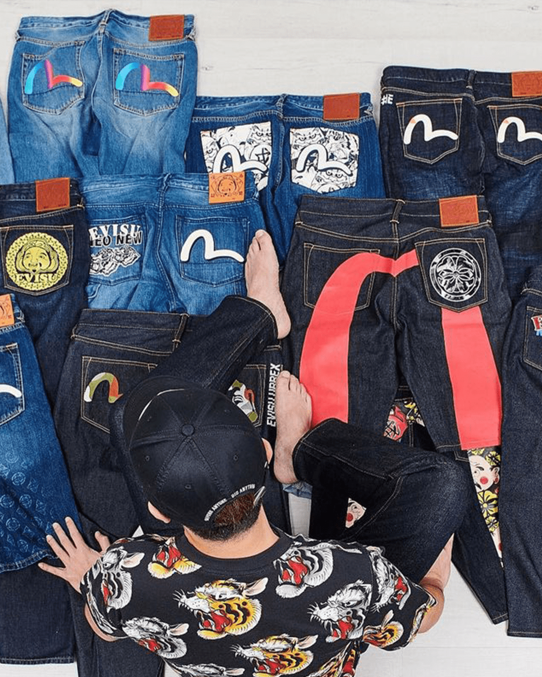 THE Y2K RESURFACE OF EVISU’S DAICOCK DENIM