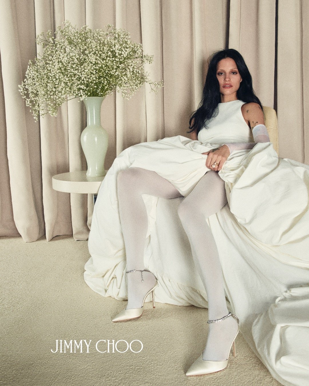 Jimmy Choo is revolutionising bridal campaigns with Gabbriette