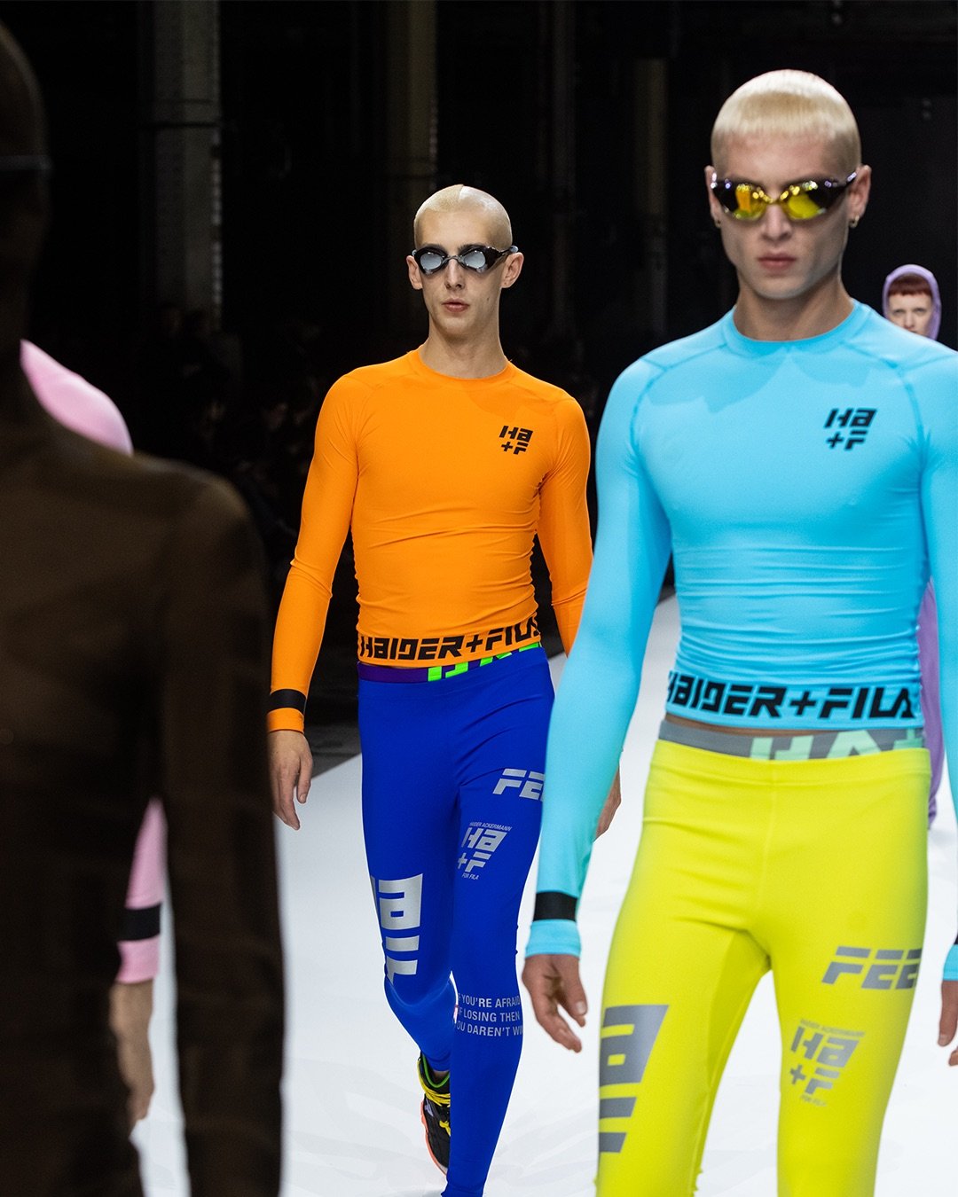 INDUSTRIALISM, RAVE AND SPORTS ALL COMBINED FOR HAIDER ACKERMANN X FILA