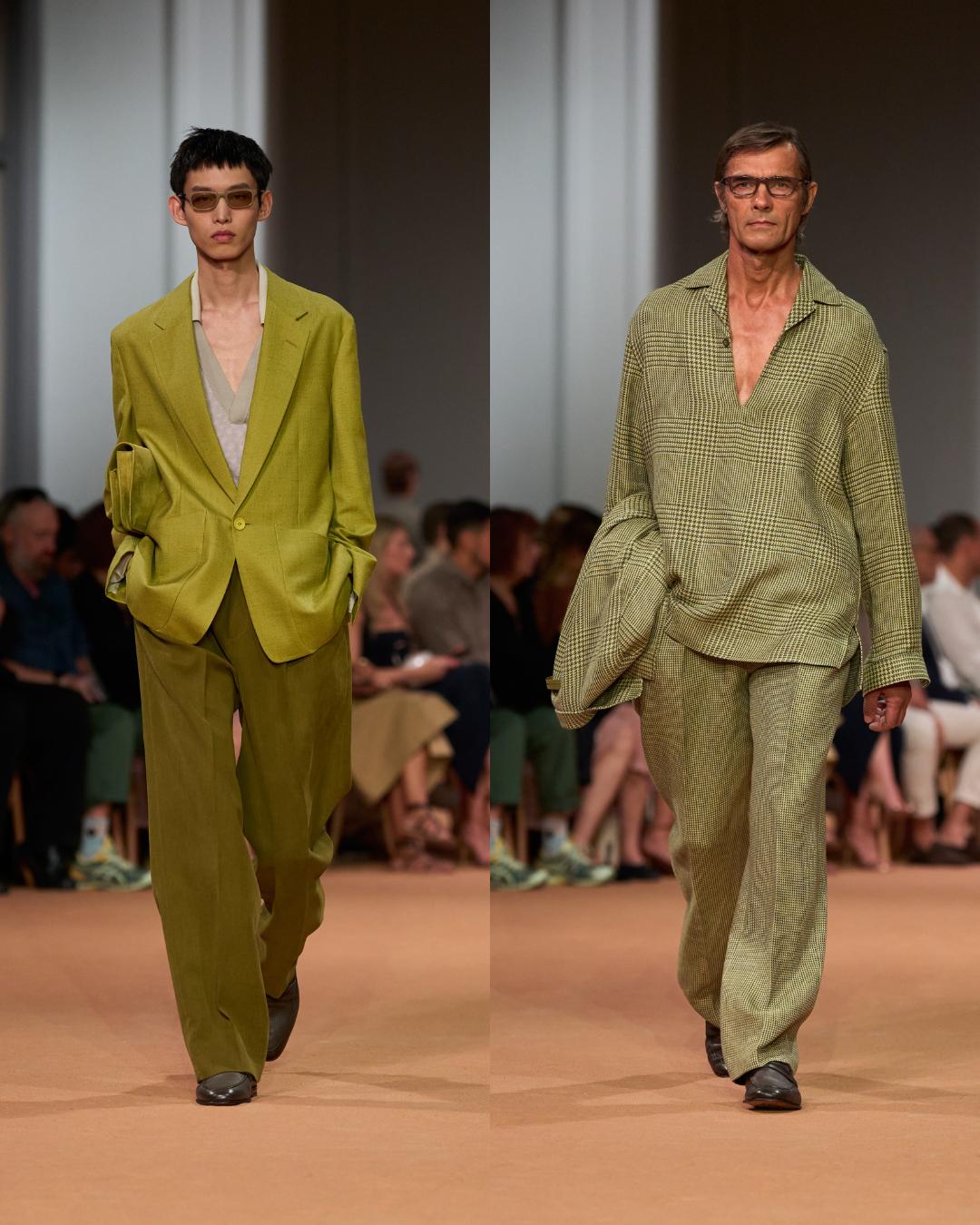 Zegna had its SS26 show in Dubai and it was effortless