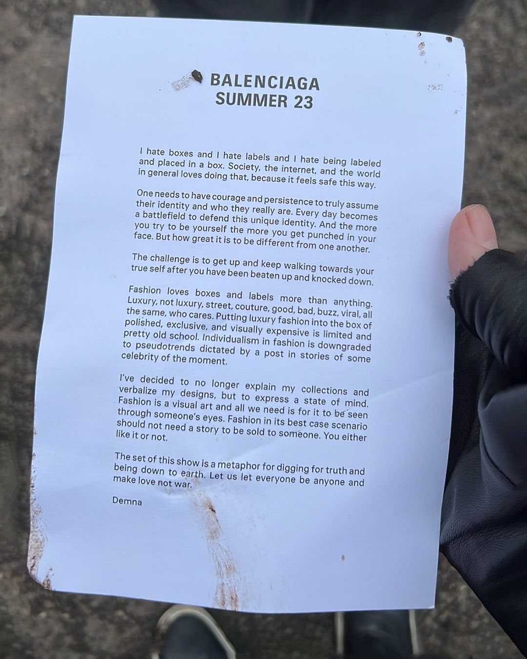 BEHIND BALENCIAGA: A DEEP DIVE INTO SS23