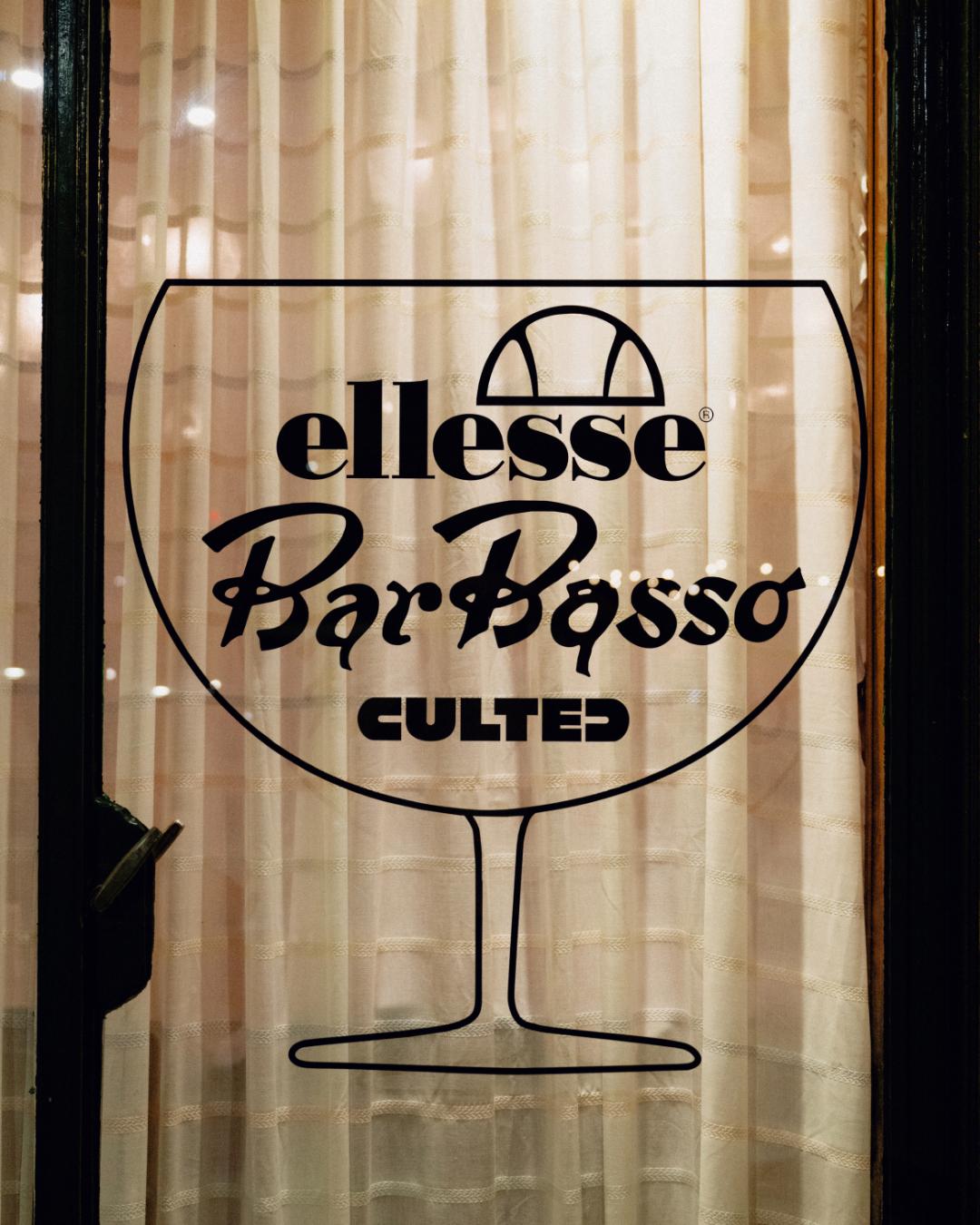 We took over Bar Basso in Milan with ellesse