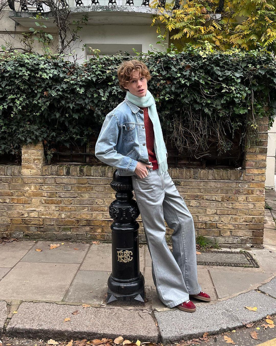 Louis Powell talks social media & being a CELINE model