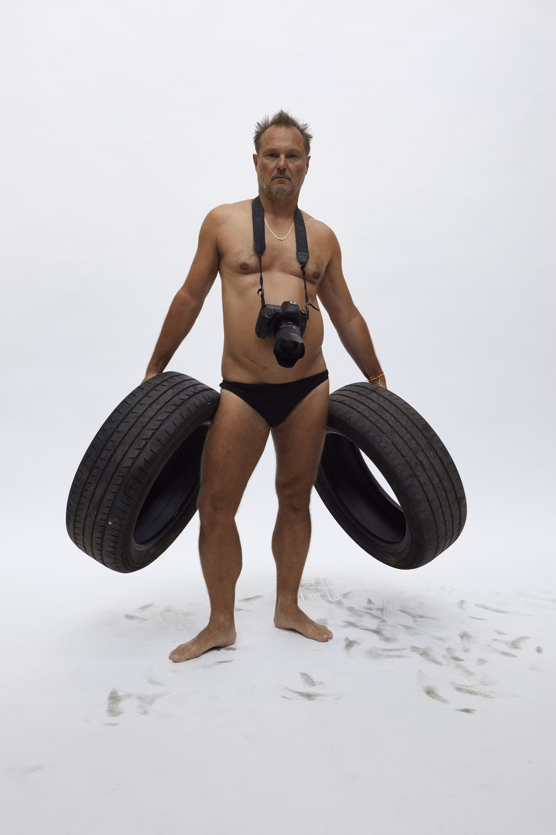 Wondering how short your shorts should be? Look at Juergen Teller