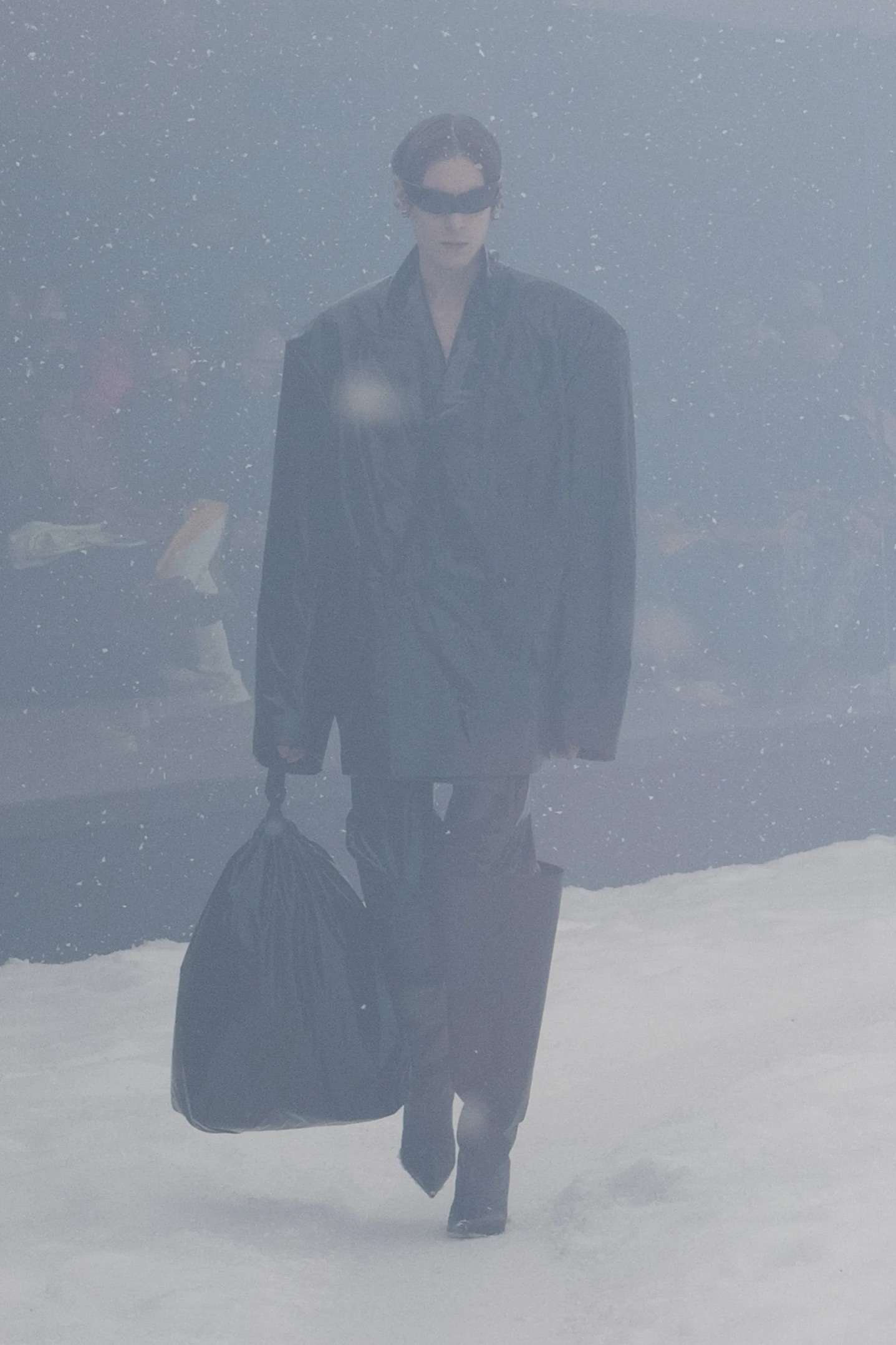 THE BALENCIAGA SHOW WAS MEANT TO BE AN UNCOMFORTABLE VIEWING EXPERIENCE