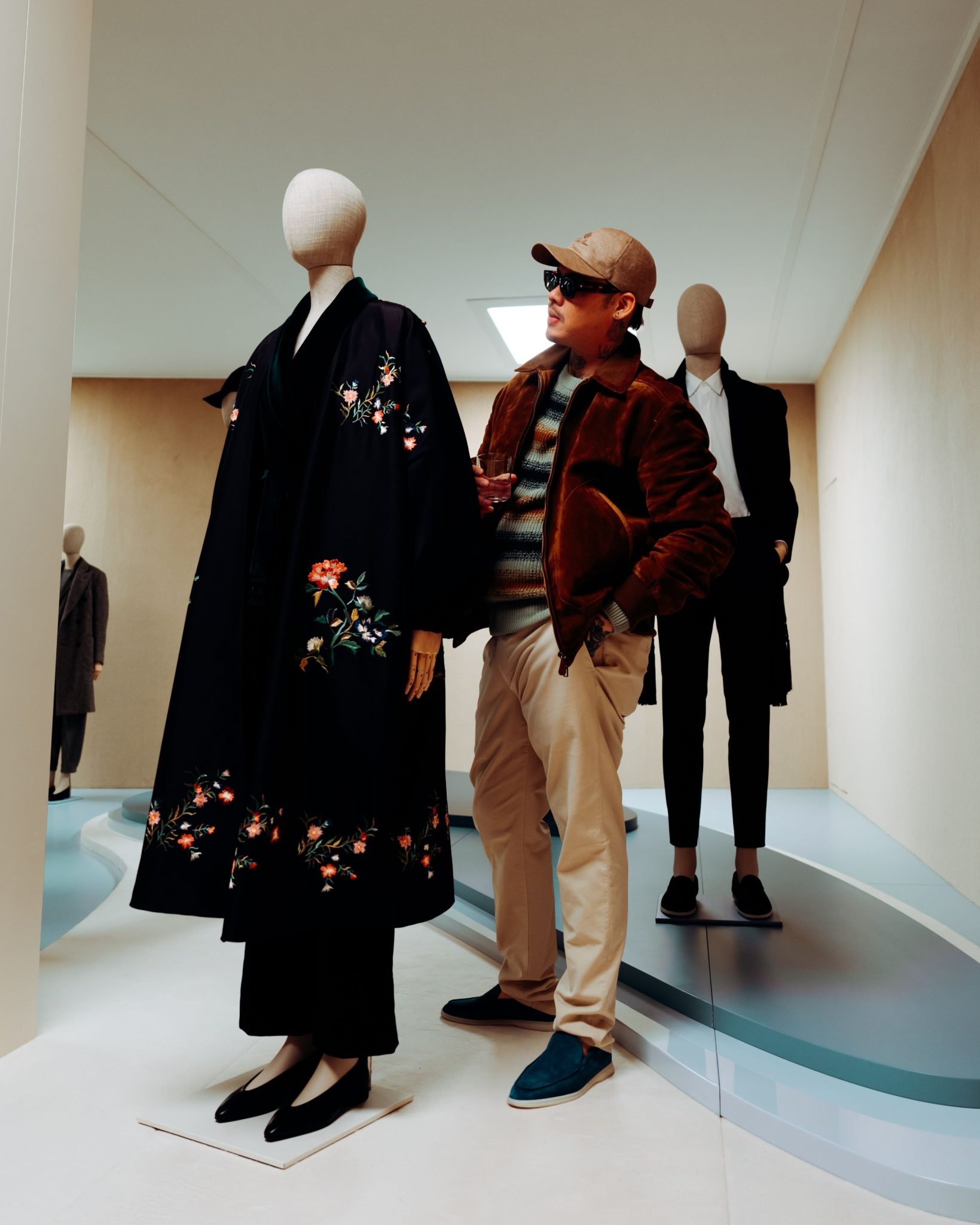 TATTOOS, TRAVEL & CREATIVITY: DR. WOO FOR LORO PIANA’S FW23 COLLECTION