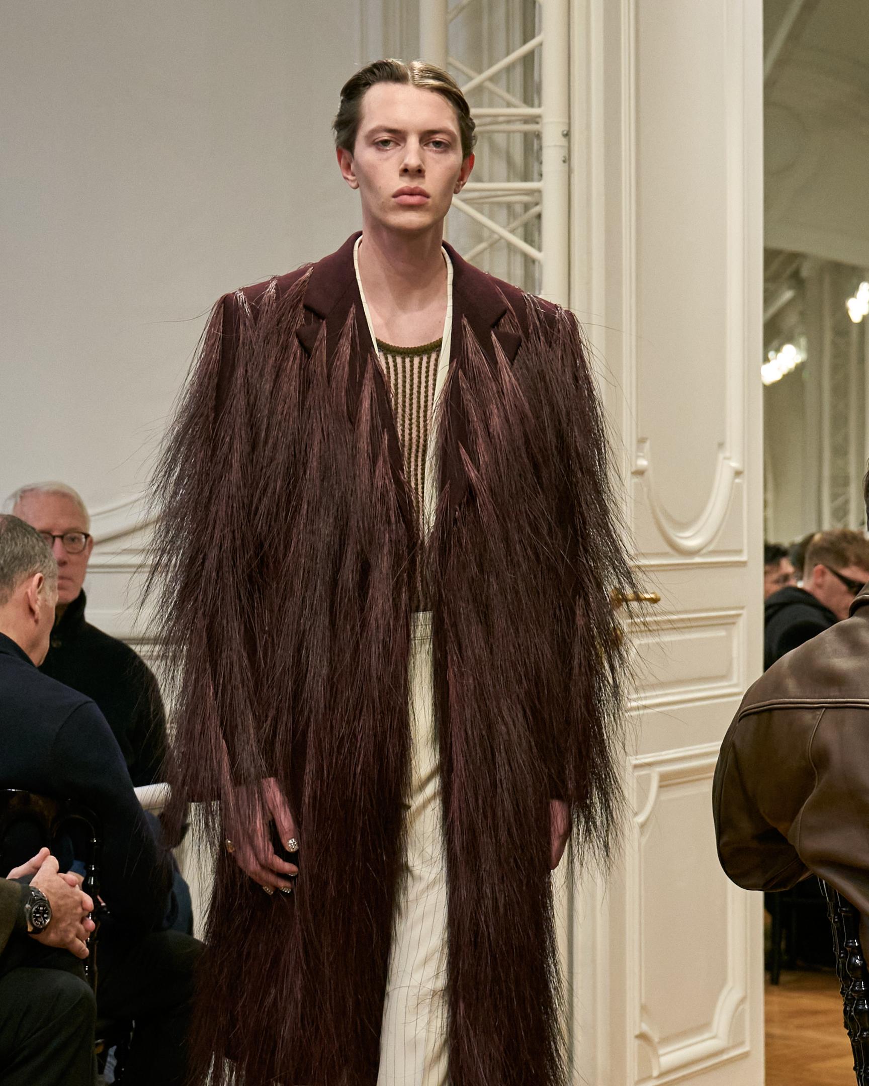 The Givenchy gentleman stepped up for Fall/Winter 2024
