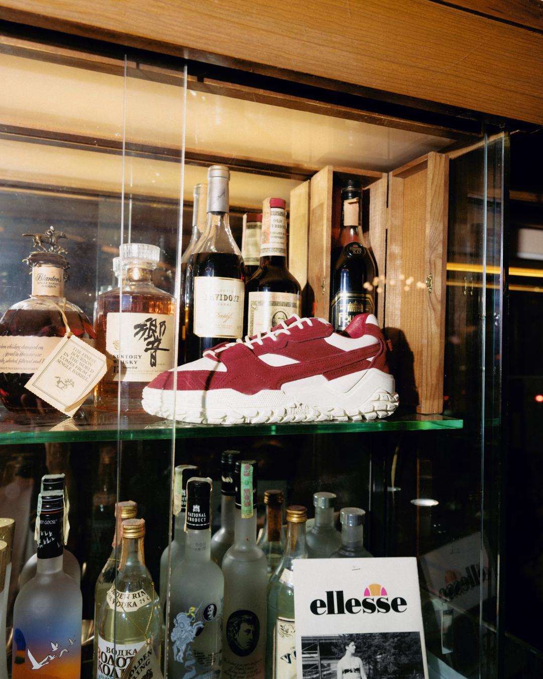We took over Bar Basso in Milan with ellesse