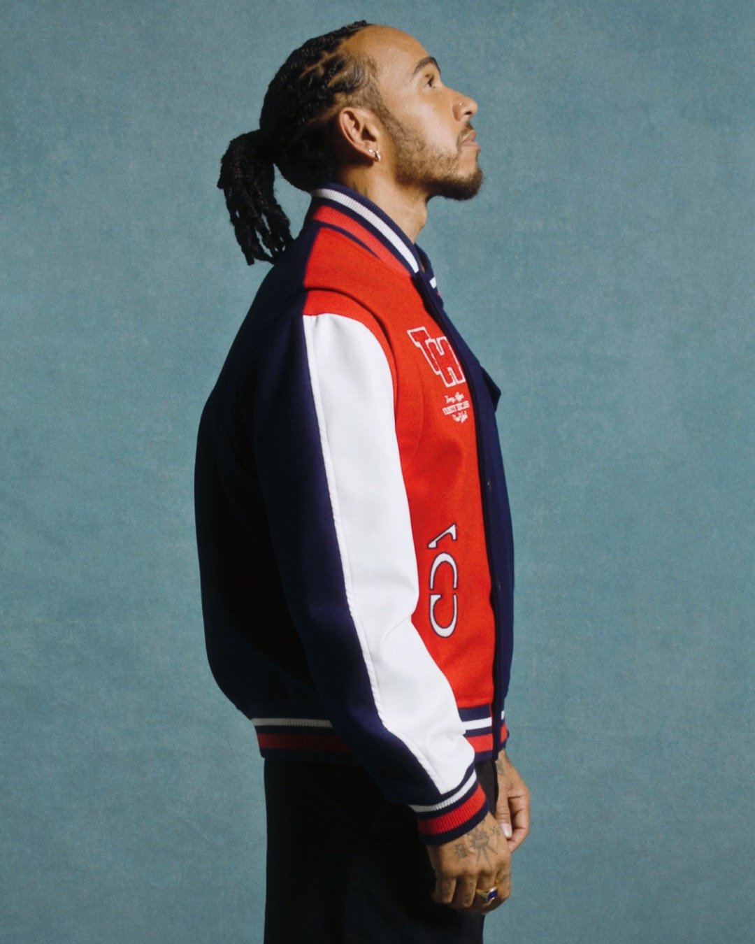 We linked up with Lewis Hamilton and George Russell to talk about the new Tommy Hilfiger x Mercedes-AMG F1 x Clarence Ruth collab