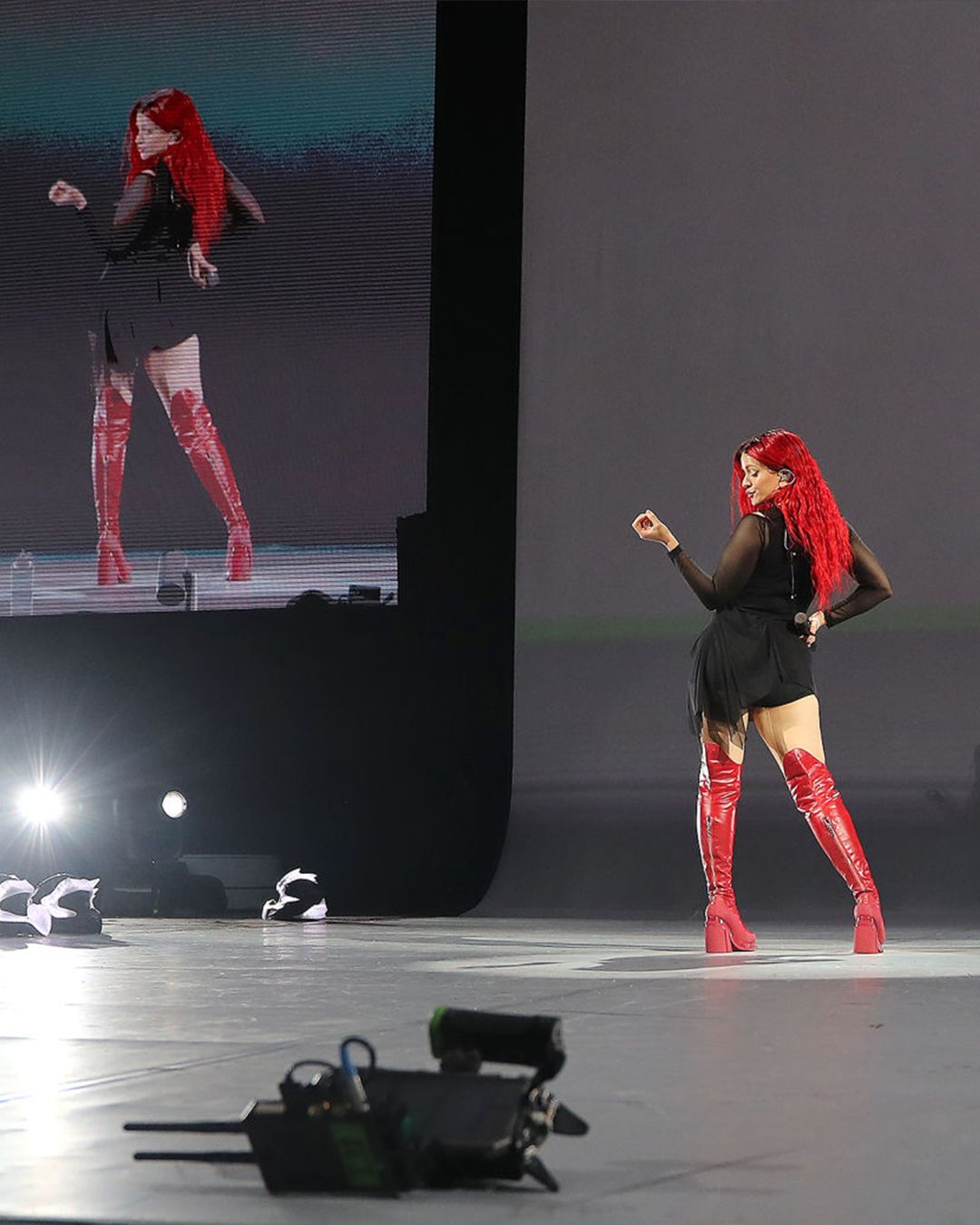 HOW TO STRUT LIKE LA ROSALÍA, THANKS TO DION LEE & BOTH PARIS