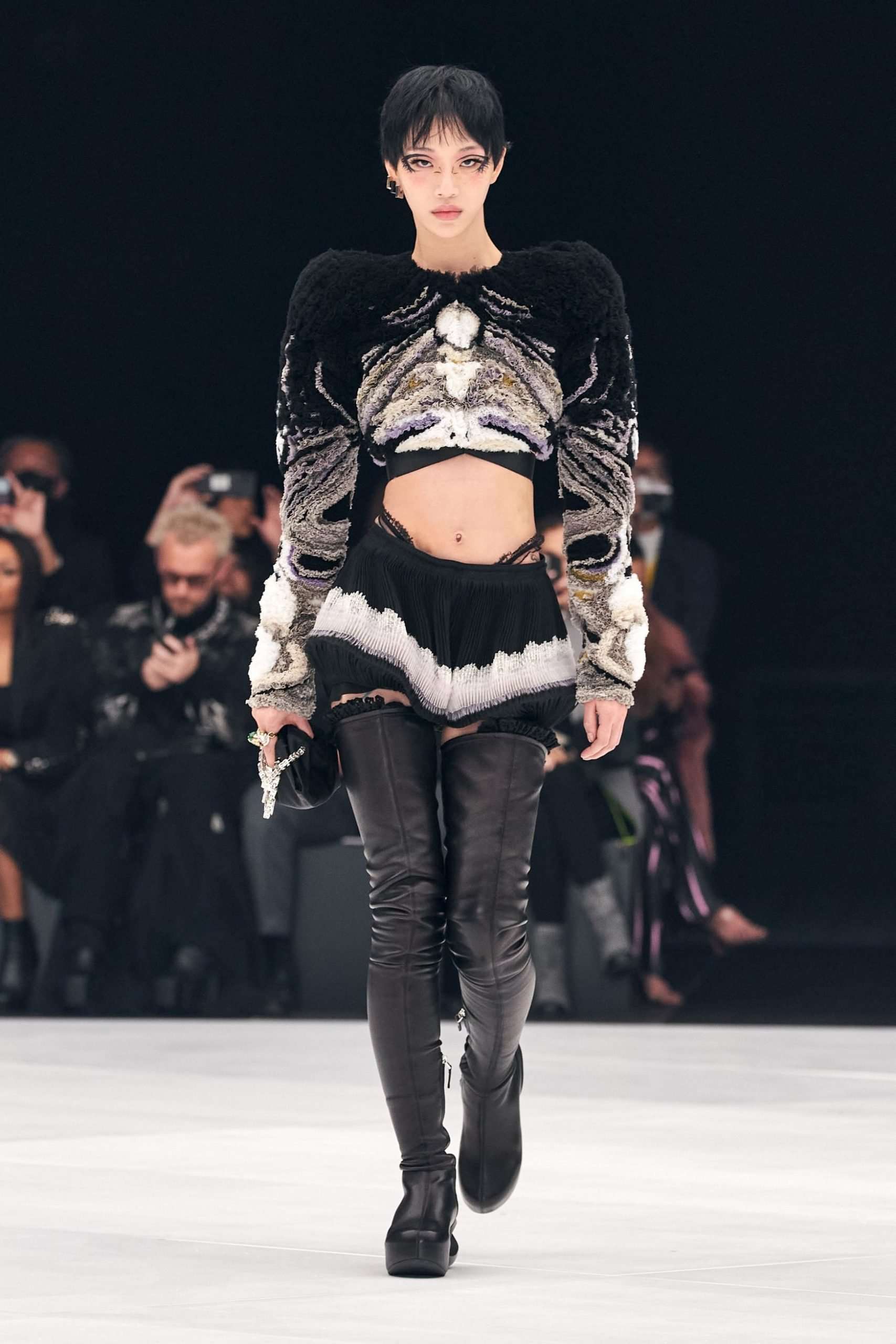 CONSTRUCTED ON CONTRASTS: GIVENCHY SS22