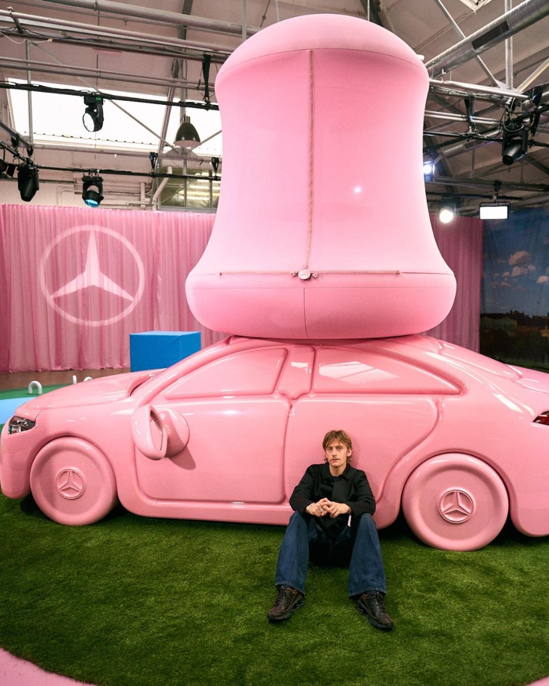 We linked up with Mercedes-Benz and Gustaf Westman for their new collab on the new Mercedes-Benz CLA