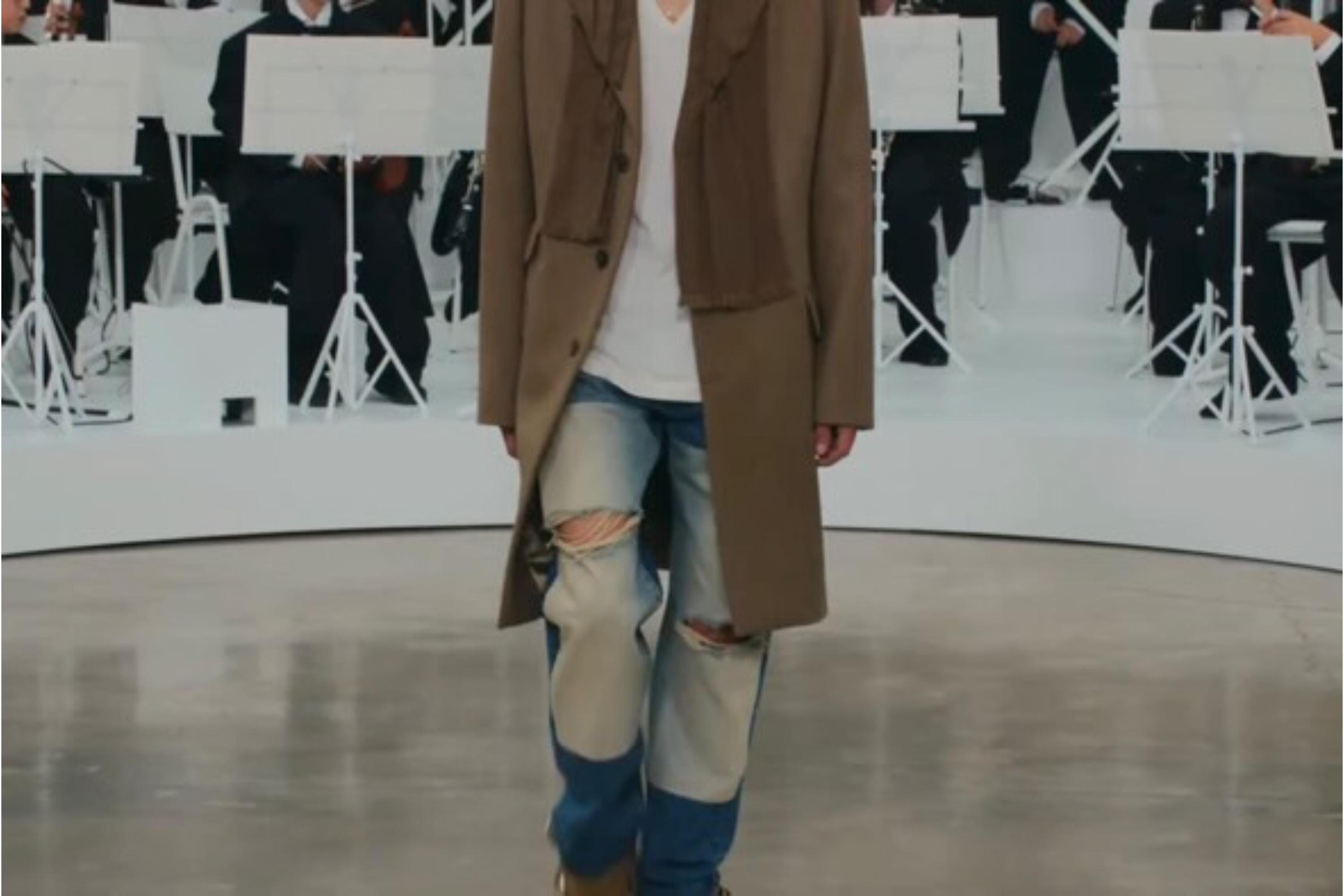 Glenn Martens got a kids orchestra to perform at the Maison Margiela SS26 show