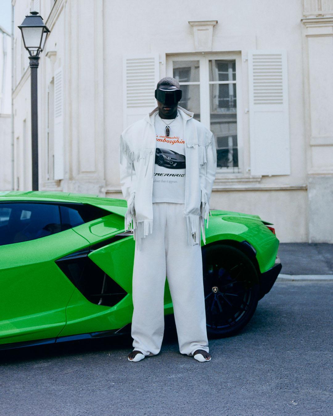 Balenciaga links up with Lamborghini for a limited-edition collab