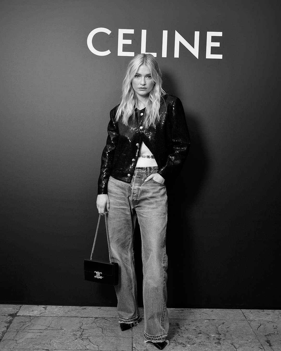 HEDI SLIMANE PRESENTS A STAR-STUDDED ROCK RENAISSANCE AT CELINE HOMME SS23 SHOW