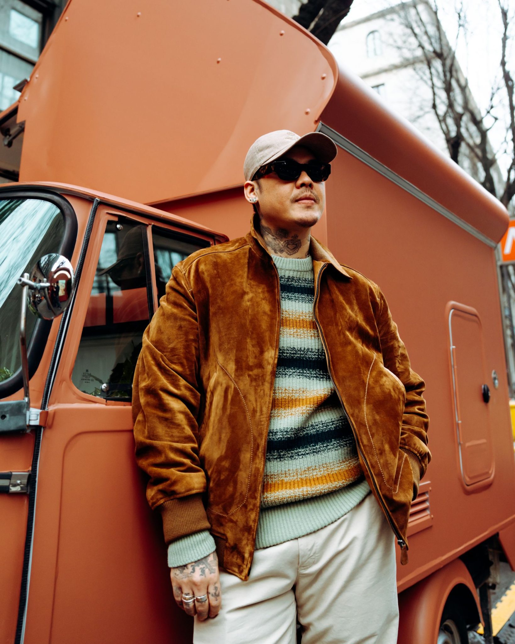 TATTOOS, TRAVEL & CREATIVITY: DR. WOO FOR LORO PIANA’S FW23 COLLECTION