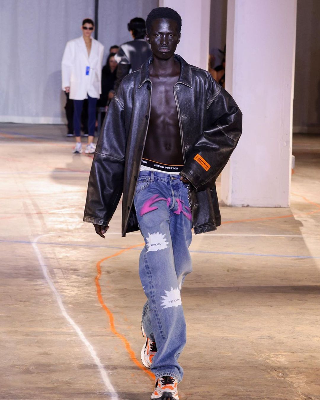 ANYTHING GOES FOR HERON PRESTON’S FW23 SHOW