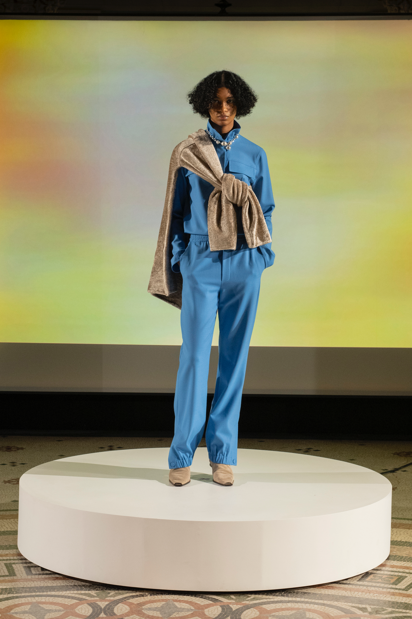 NANUSHKA PRESENTED A CLARIFIED COLLECTION & TRIBUTE TO UKRAINE AT PFW