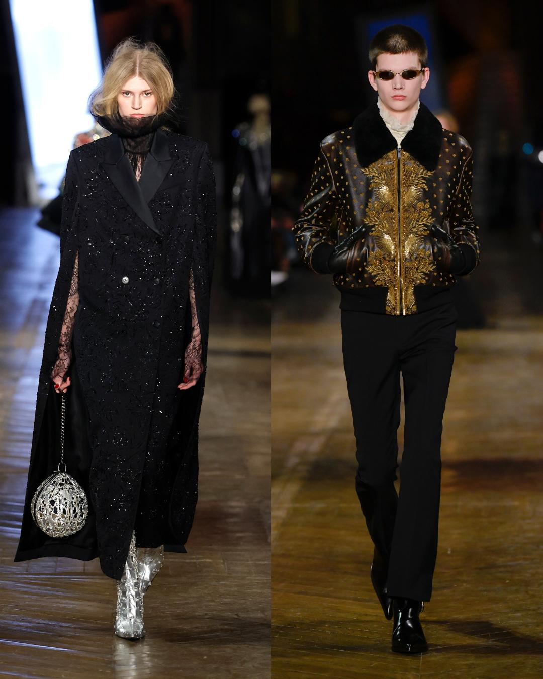 The McQueen skull scarf is back for FW25
